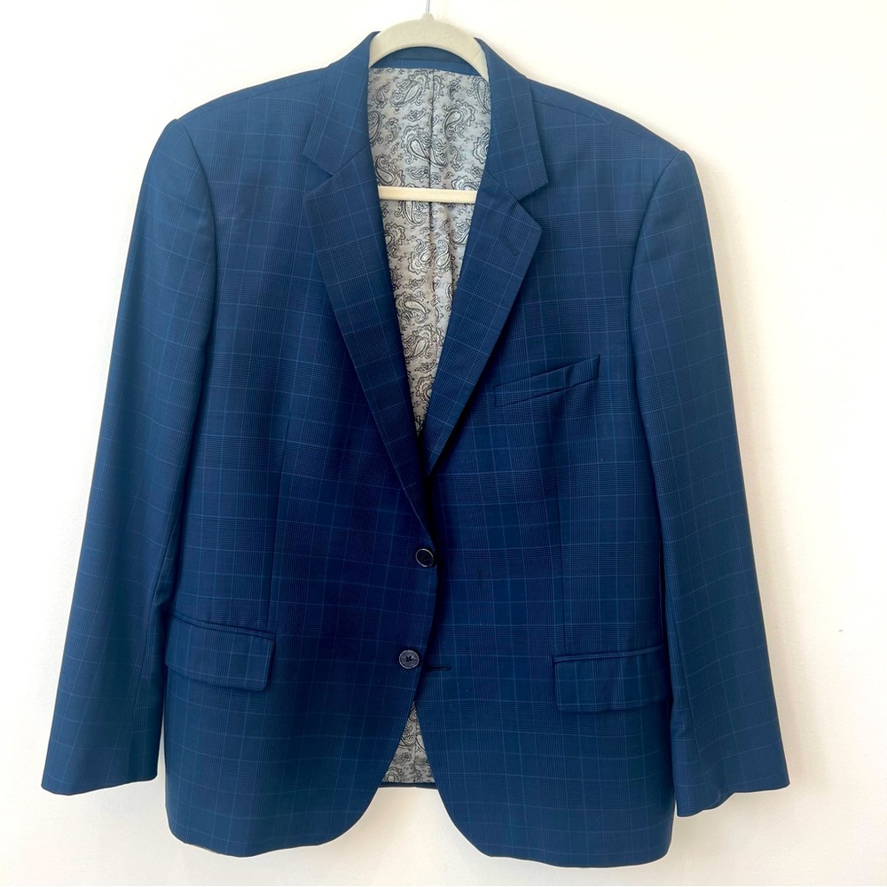 Silk 3 piece tartan suit
